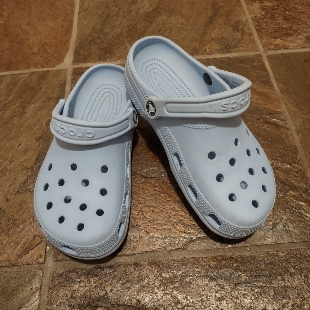 Light Blue Kids Clog Sandals